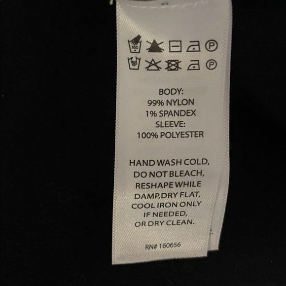 Joie Puff Sleeve Sheer Square Neck Semi Crop Top Black - Picture 6 of 6